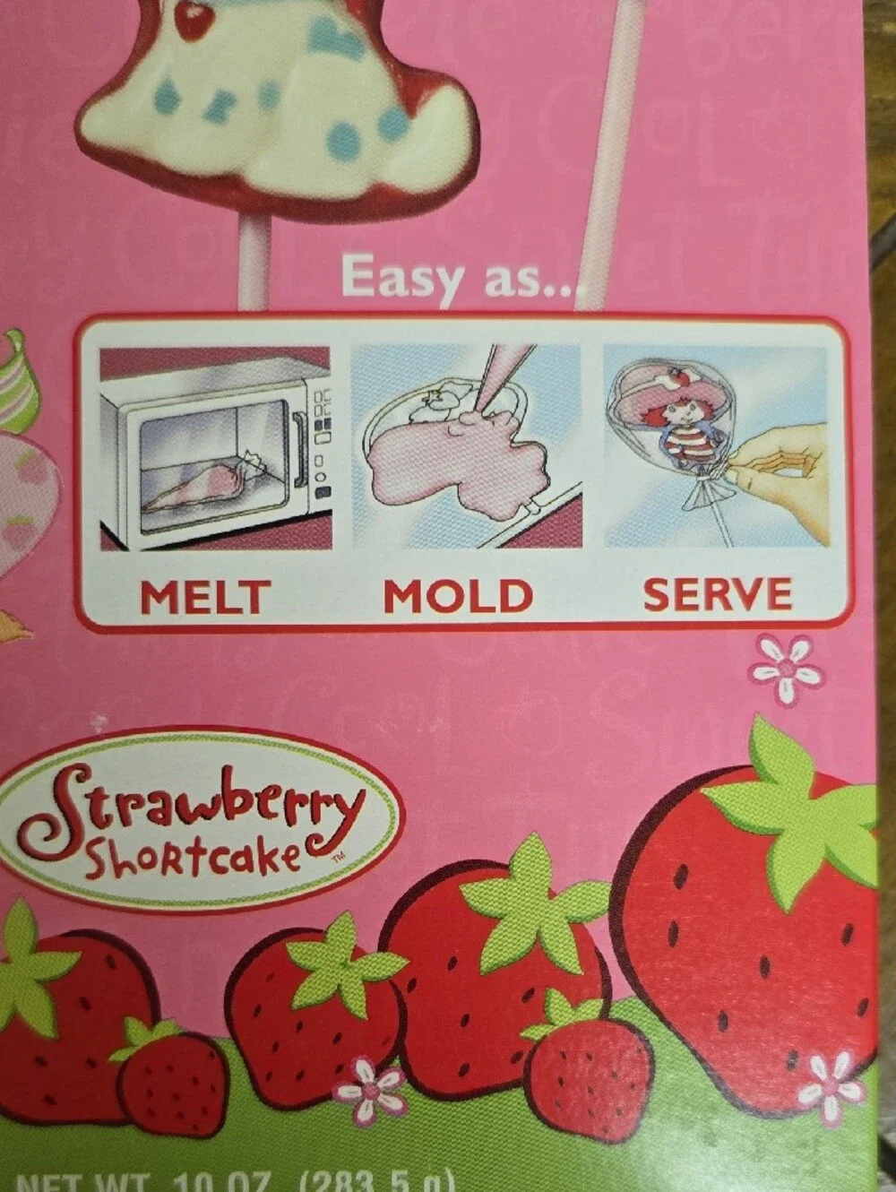 Strawberry Shortcake Lollipop Making Kit -2003